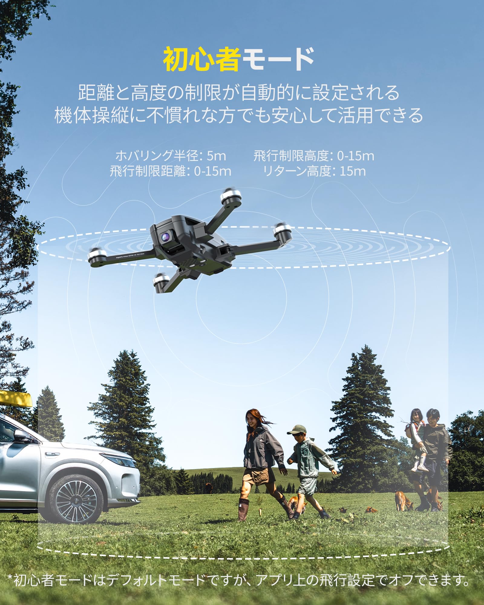 Amazon.co.jp: ドローン カメラ付き 屋外 Holy Stone GPS搭載 リモート 