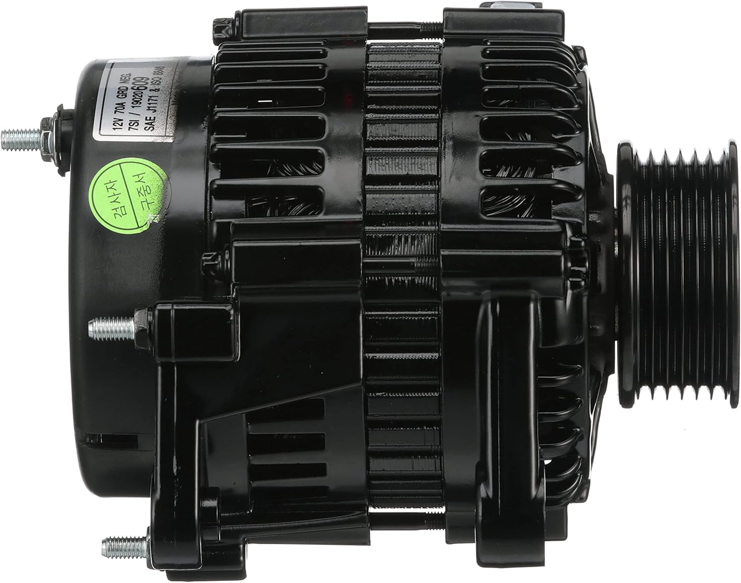 Quicksilver 862031T1 70 Amp Alternator, Delco, Serpentine Belt for V-6 and V-8 MerCruiser Stern Drive and Inboard Engines (1999 Through 2001)