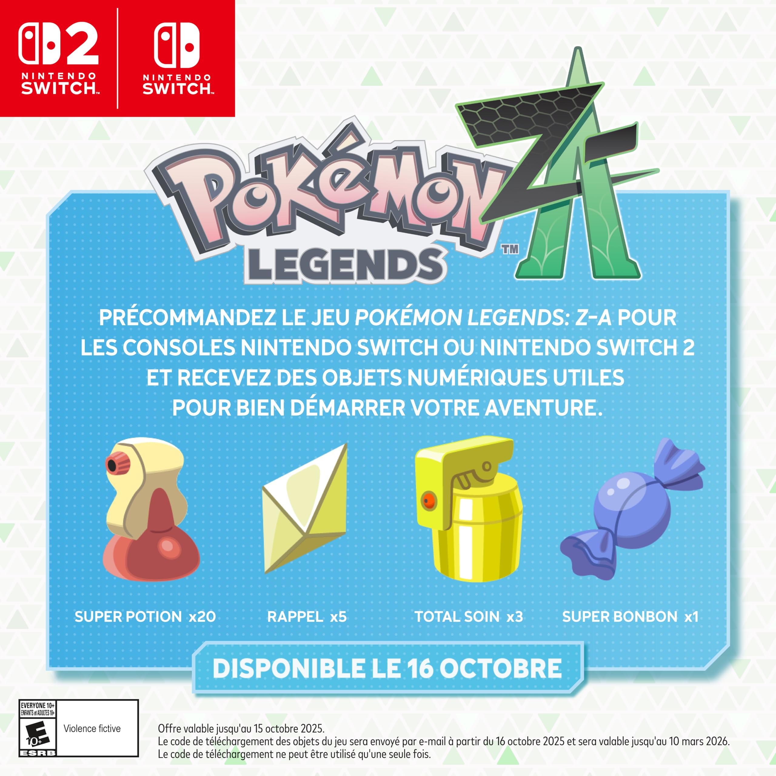 Nintendo Switch 2 Pokémon LEGENDS 2 Bundle Nintendo Switch 2 + Pokemon Legends: Z-A