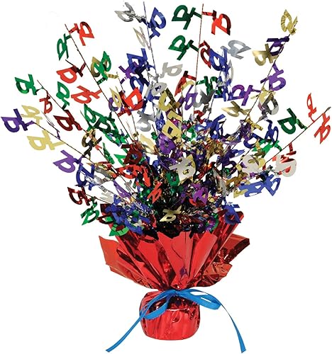 Miniatura 5 de Beistle 50818-30 30 Gleam N Burst Centerpiece 70 Multicolor