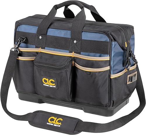 Miniatura 4 de CLC Work Gear PB1553 - Bolsa de herramientas para contratistas con base moldeada de 19 pulgadas