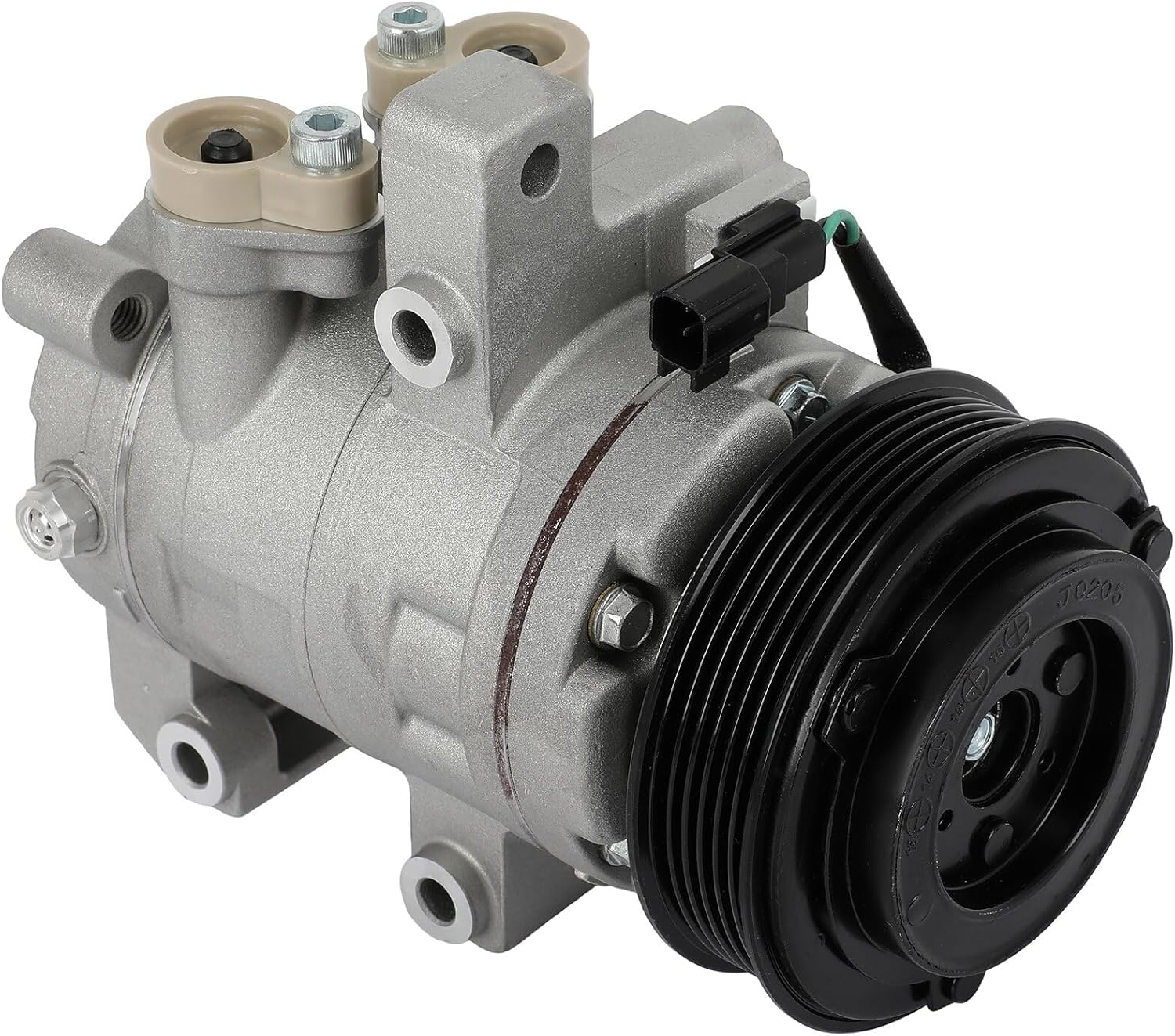 SCITOO A/C Compressor with Clutch for Ford Mustang 5.0L 2011 2012 2013 2014 2015 2016 2017, Fast Cooling Air Conditioner Compressor for Ford Mustang 5.2L 2015-2022