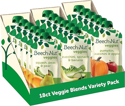 Delicious and Nutritious: Beech-Nut Baby Food Pouches Review