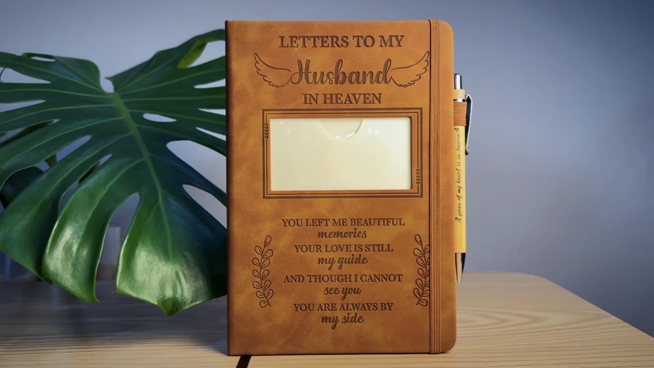 Letters To My Husband In Heaven Journal: Grief Journal For Women, Remembrance Notebook For Loss Of Husband, Death Of Husband Gift, Grieving Wife Gift, Grief Recovery Journal, Loss Of Spouse Gift - View #3