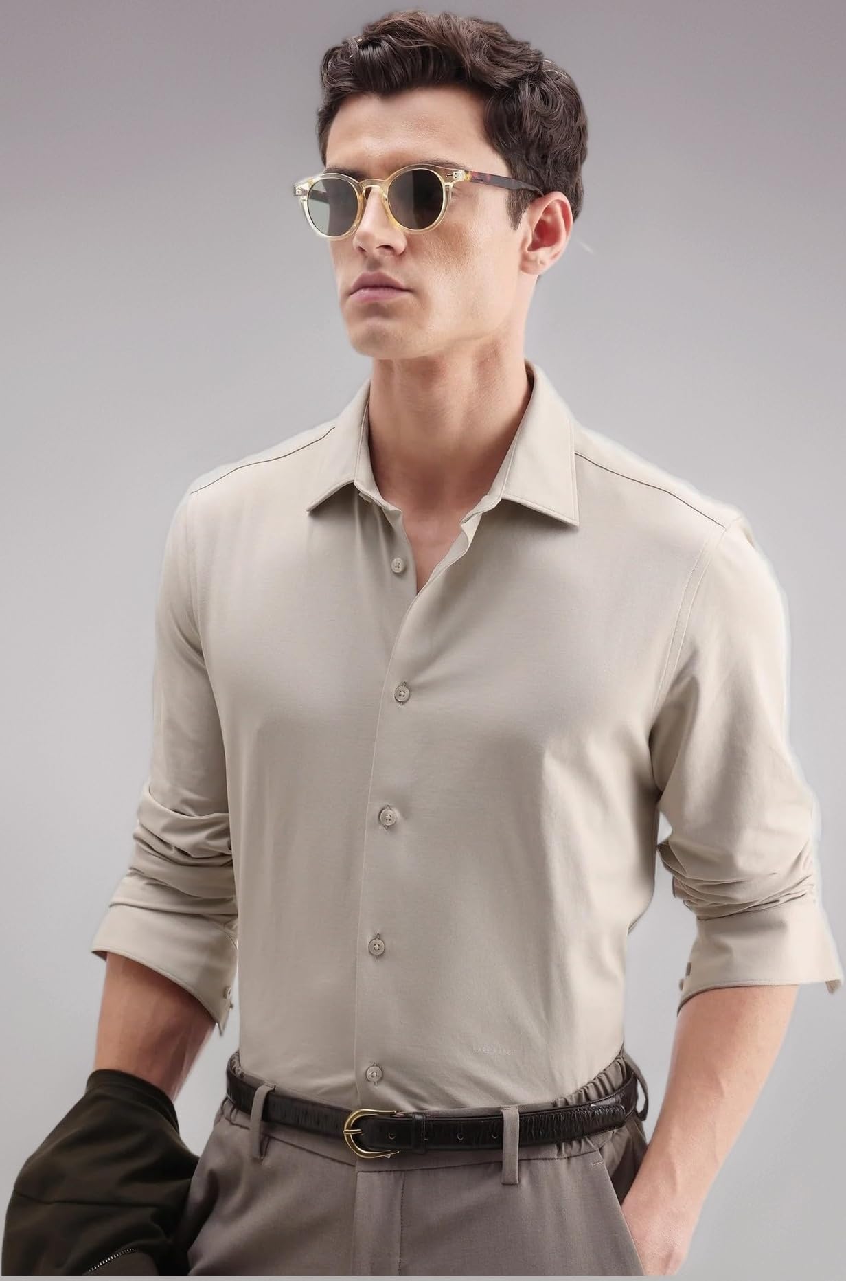 - Regular fit Plain Shirt