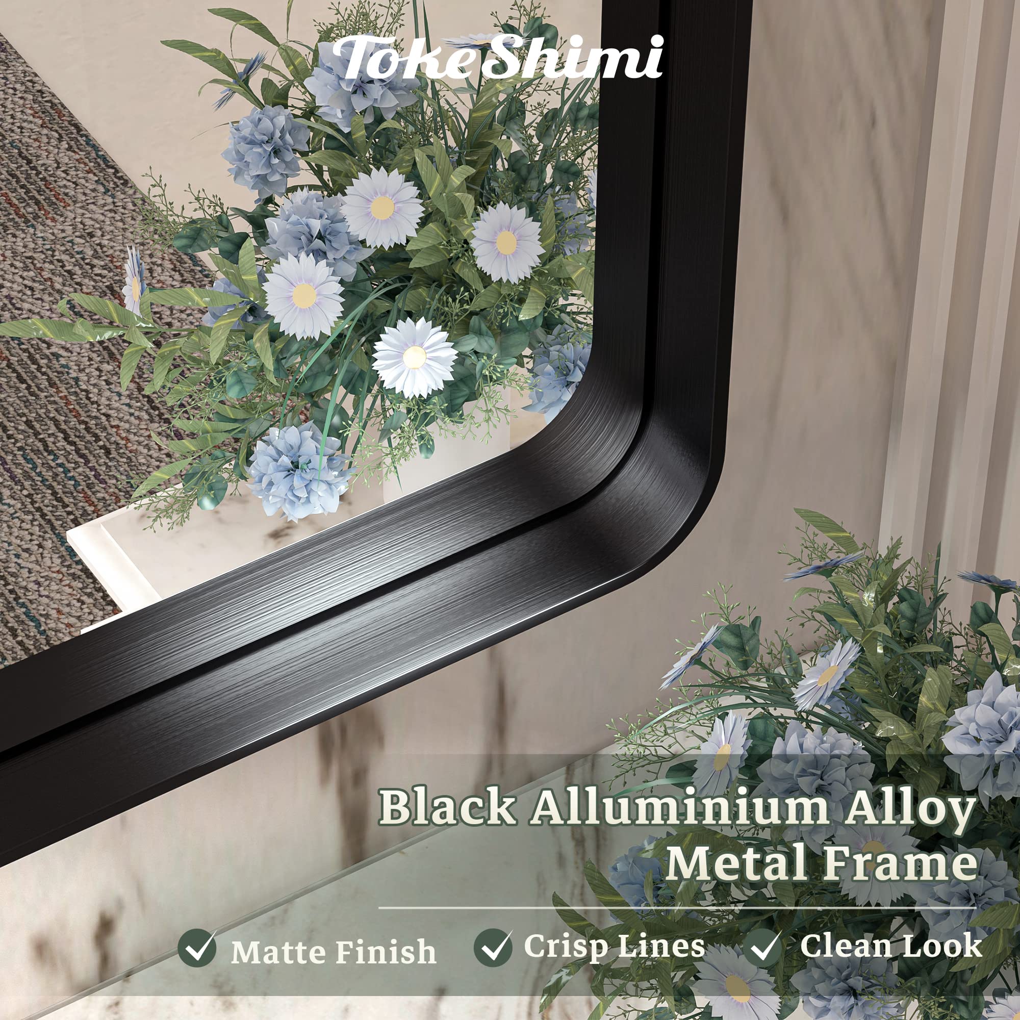 MOEBE MIRROE BLACK φ20cm MOEBE - Mirror - Ø20 - Mirror - Black