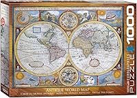 Vista 1 de EuroGraphics Nuevo y preciso mapa del mundo Puzzle (1000 piezas), 6000-2006