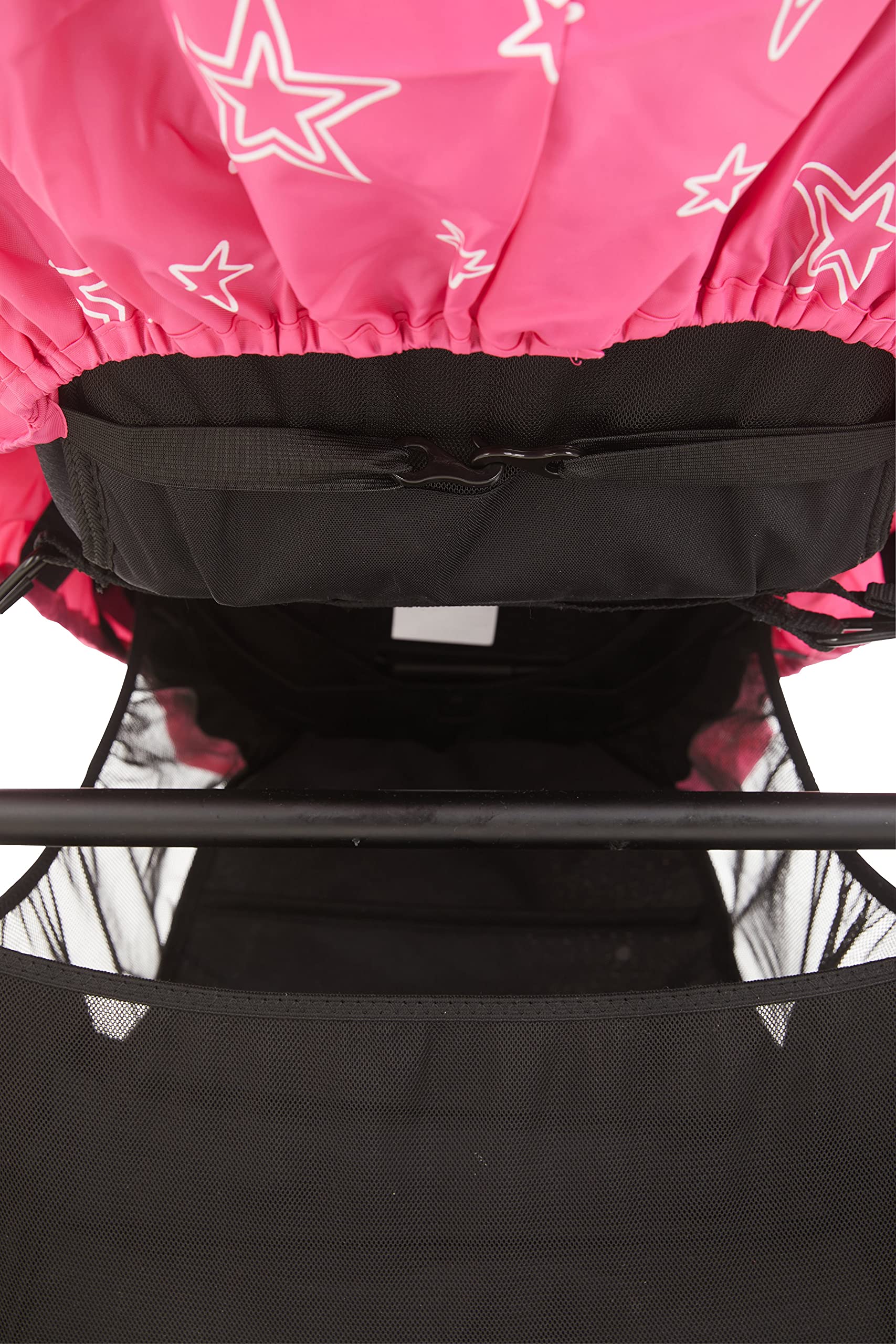 First Essentials Funda para cochecito de lluvia universal, para viaje de bebé, resistente al viento, impermeable, protege del polvo, la nieve (rosa)