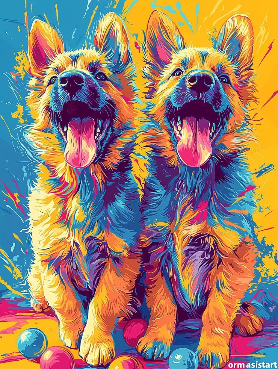 Hyupuanj Zestaw do malowania diamentami dla dorosłych, 61x81.3 cm x-314