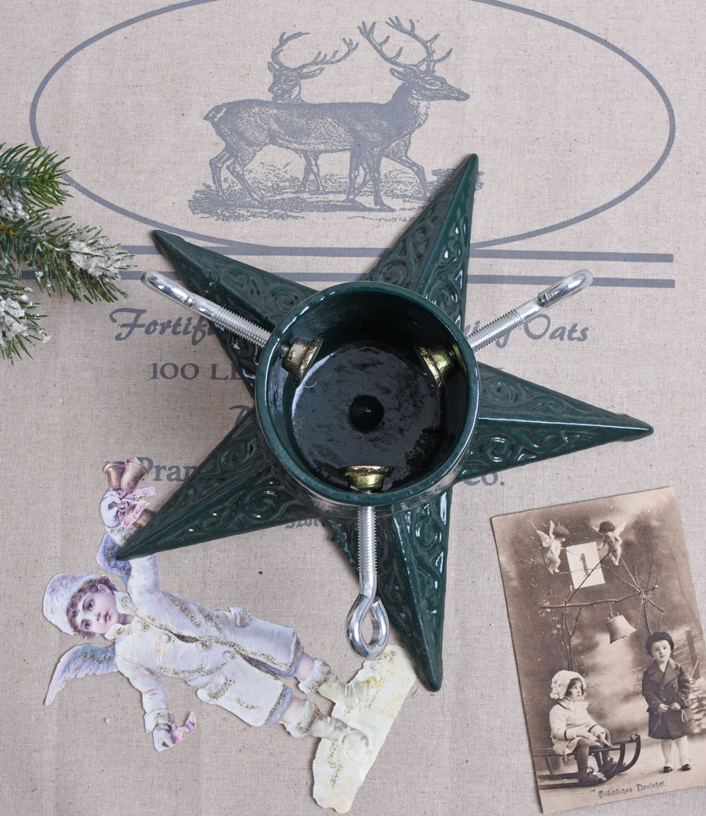 Weihnachtsbaumständer Gusseisen Christbaumständer Stern lta382 Palazzo Exklusiv