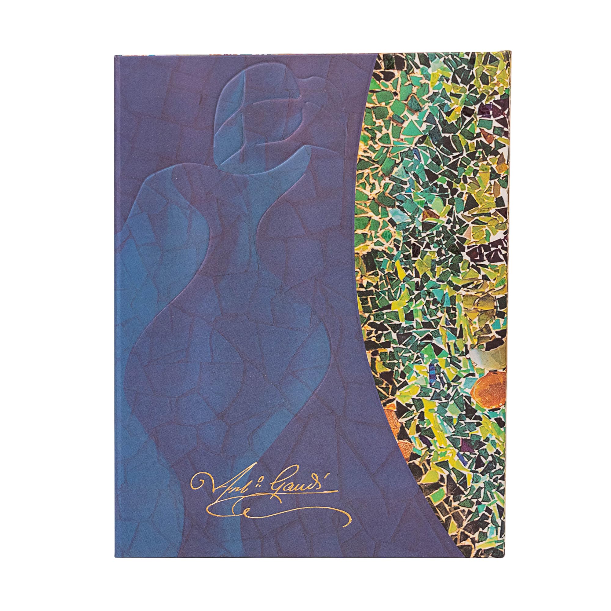 Gaudi’s Sun (Gaudi’s Mosaics) Ultra Lined Hardback Journal (Wrap Closure)