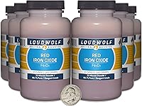 Vista 22 de Óxido de hierro rojo / botella de 8 onzas / 99.7% de grado reactivo puro / polvo de 25 micrones