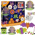 Klever Kits 16 Projets Gem Painting, Kids Diamond Art Painting Kit avec 5D Gemme, Arts et artisanat pour les filles Ages 6-12,Idées cadeaux d'art pour les artisanats de filles Âges 6, 7, 8, Cadeaux de Pâques pour enfants