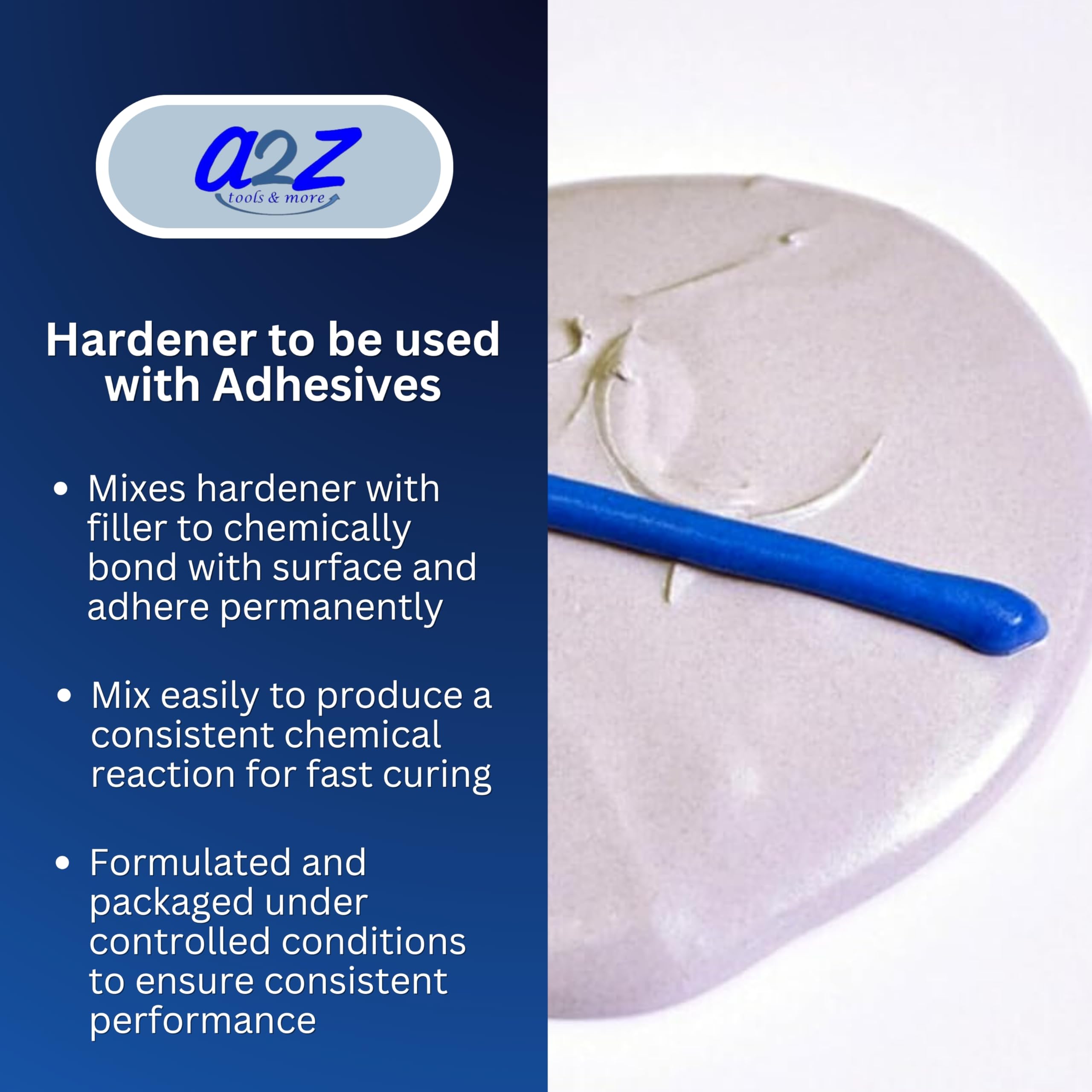 Amazon.com: Blue Cream Hardener 4oz (Ounces) (Bulk Packaging 