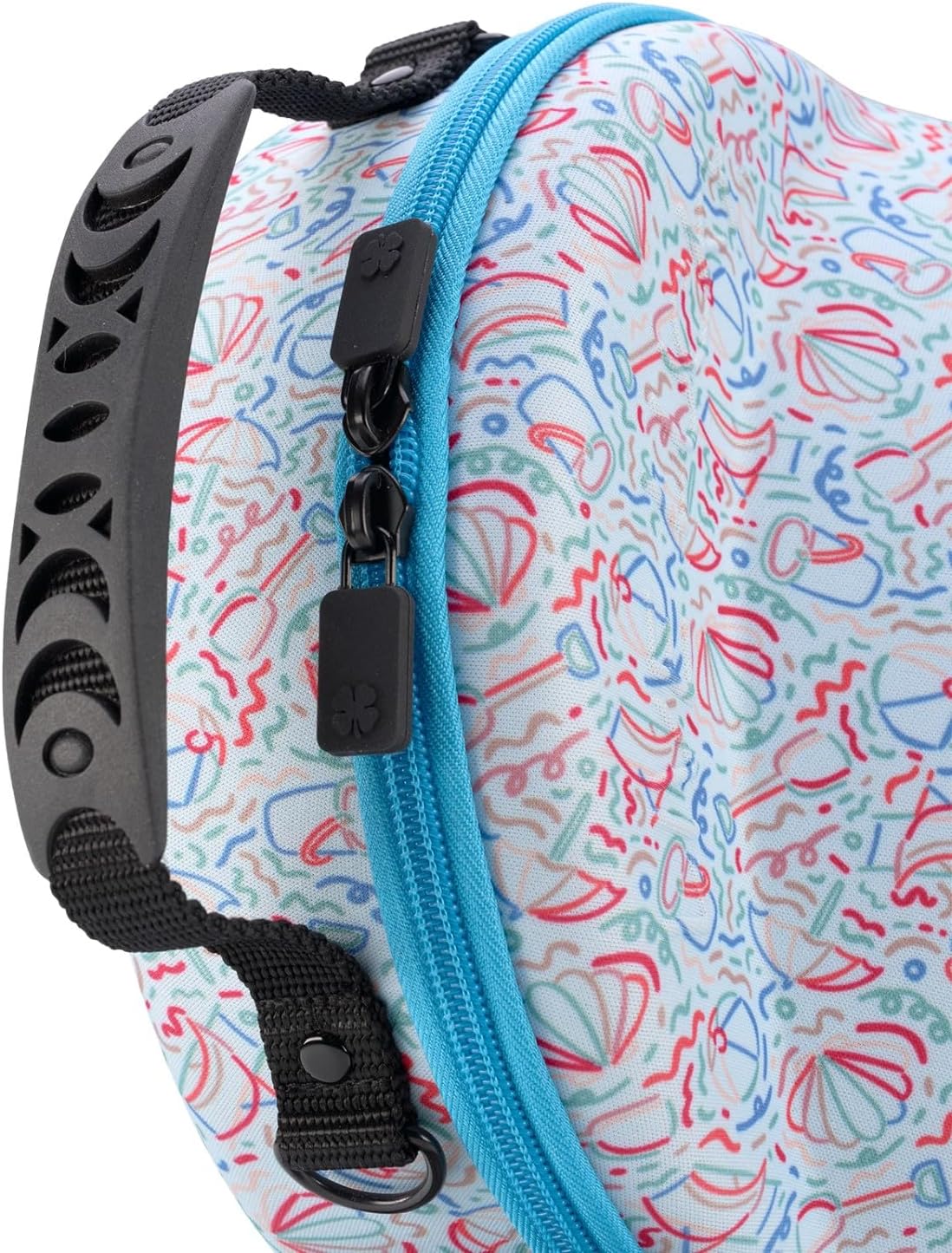 Black Clover Hat Caddy - Protects up to 6 Hats w/Sunglasses Storage - Beachin'