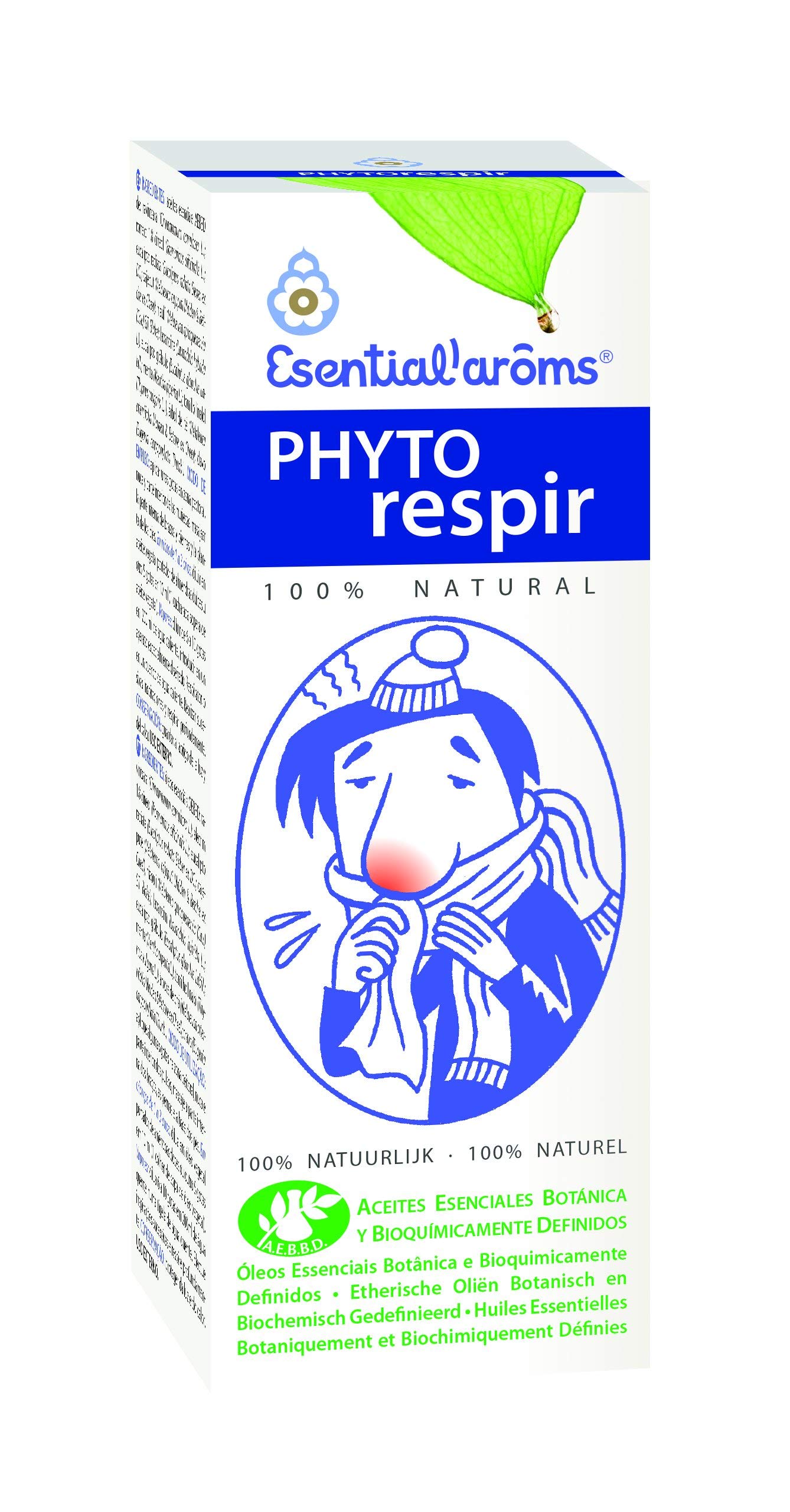 Nutricosmetics - Esential A Phytorespir 30ml 4 Sticks Inhaladores