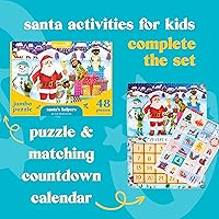 Vista 9 de Upbounders Santa's Helper's - Rompecabezas navideño de 48 piezas para niños, 4+