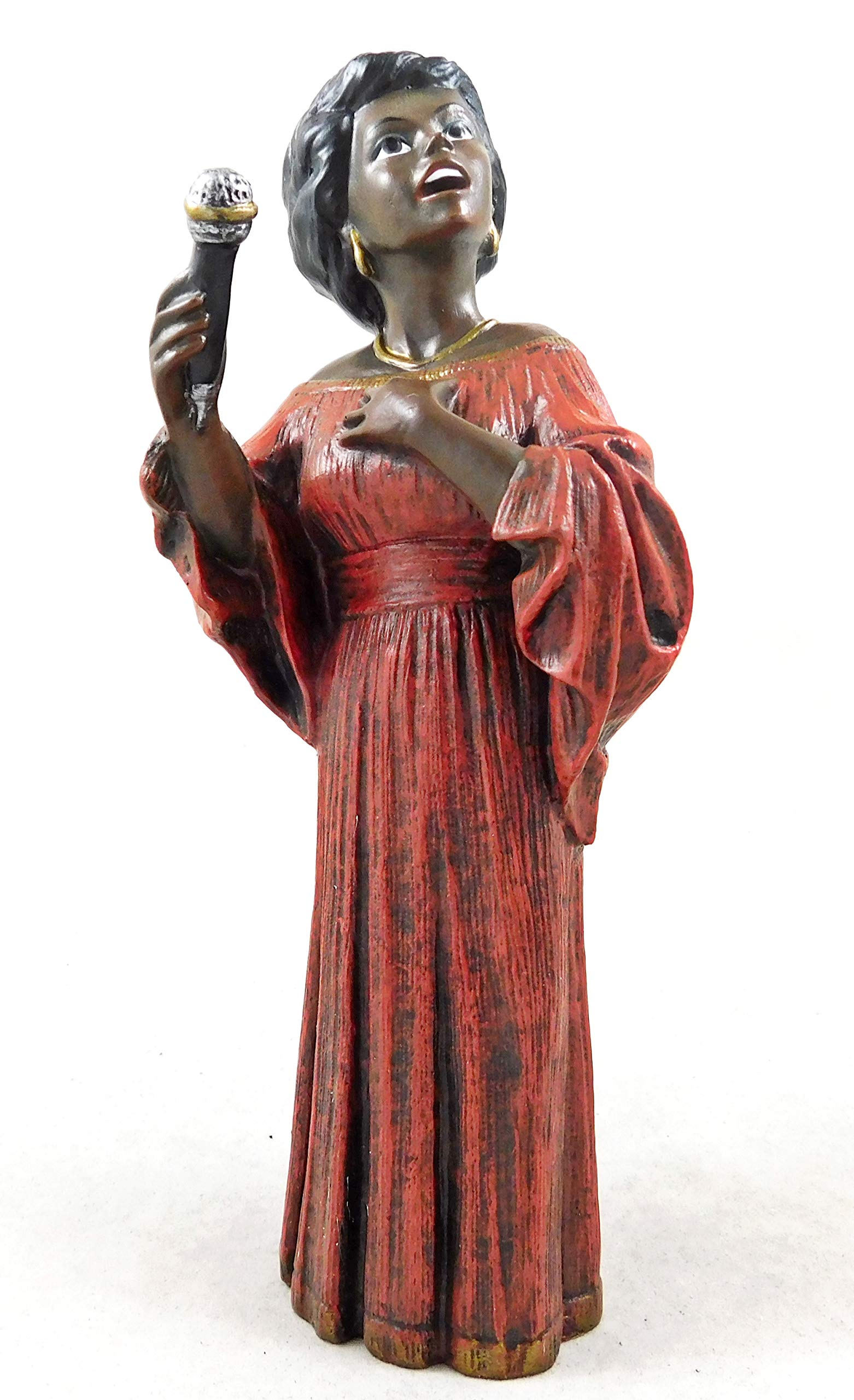 Parastone Singer Figurine Gospel Jazz Blues Female Vocalist Musician Statue Ornament - Image 2