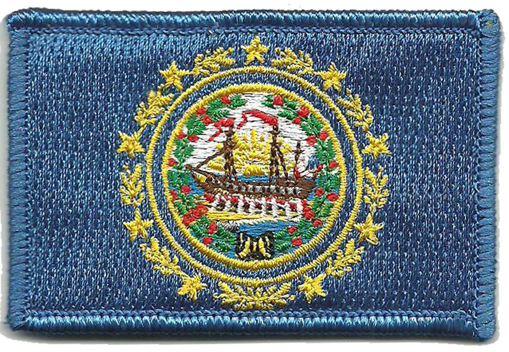 Gadsden and Culpeper Tactical State Patch - New Hampshire - Full Color