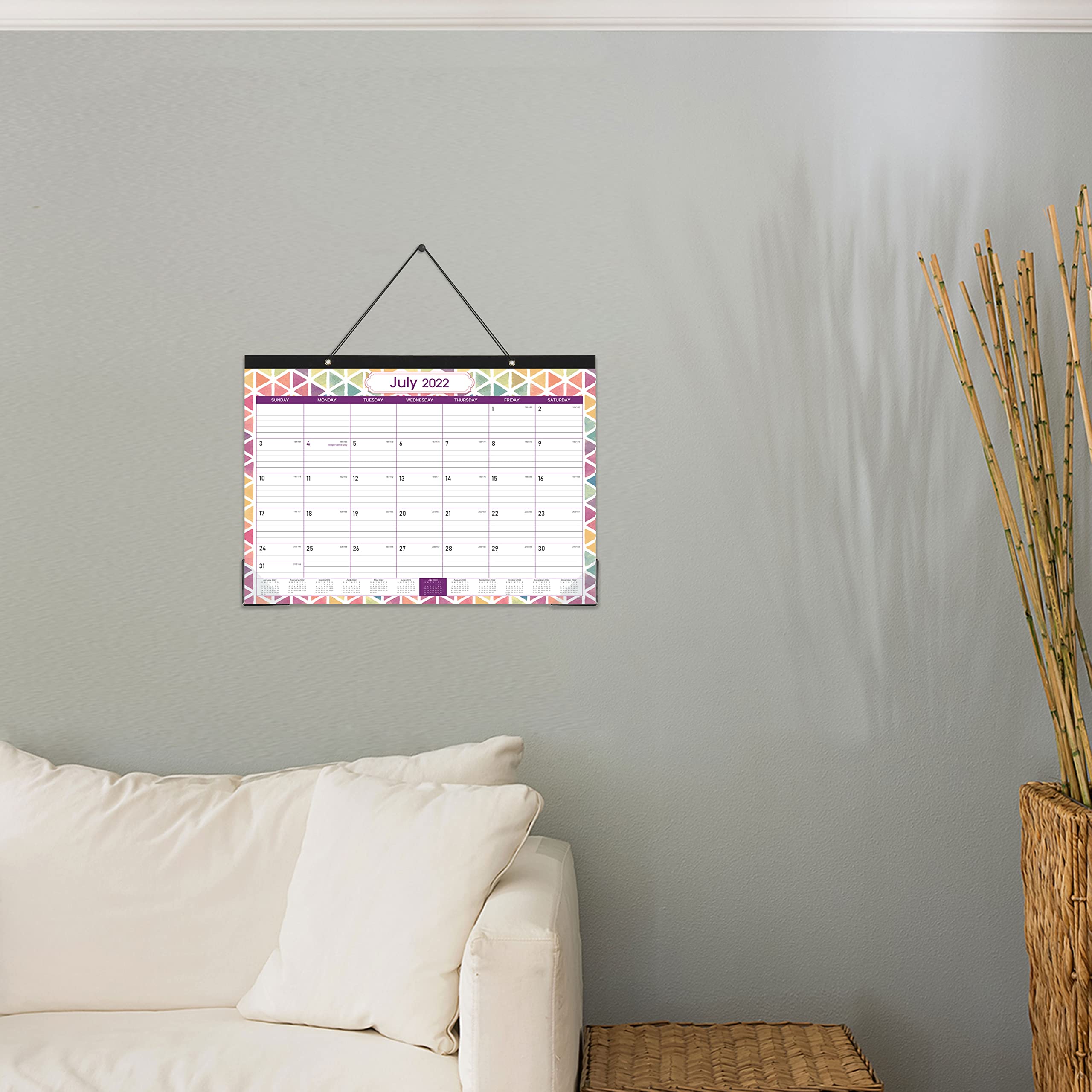 2022 2023 Desk Calendar 18 Months Large Monthly Page Desk Calendar 2022-2023-desk-calendar-18-months-large-monthly-page-desk-calendar