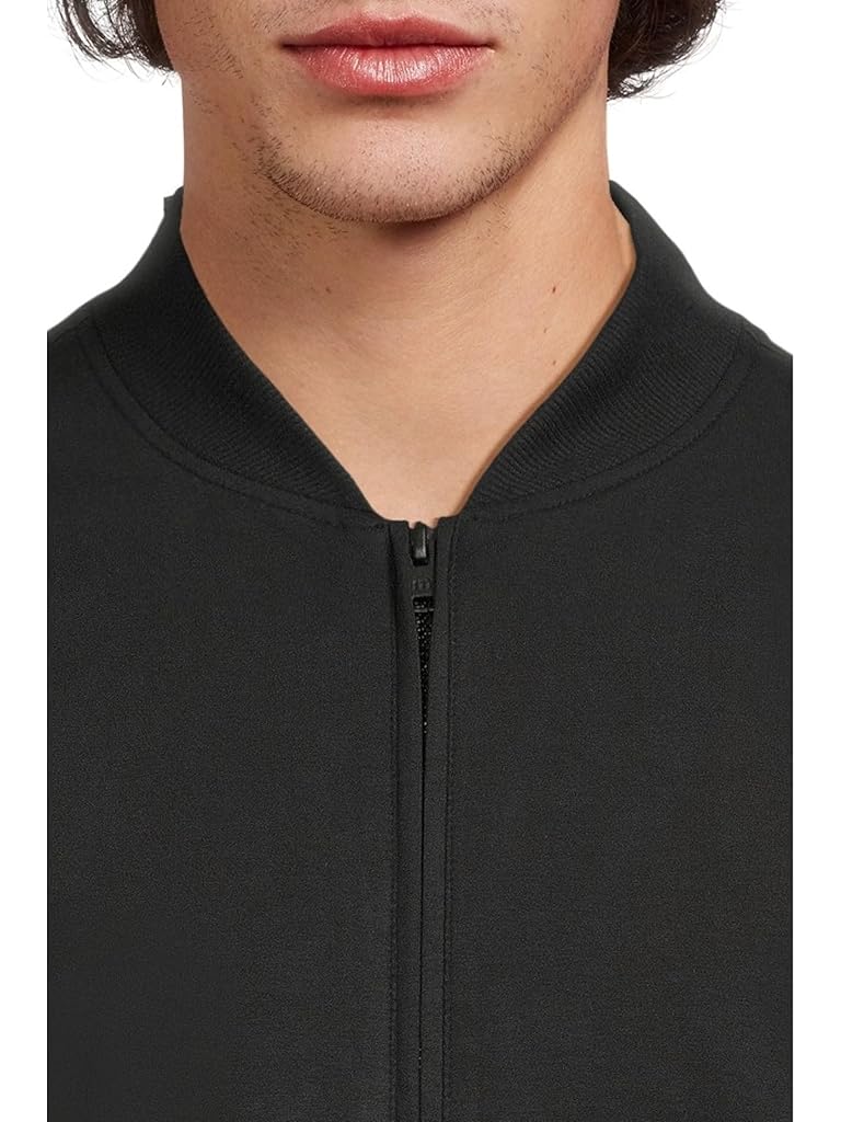 Black TravisMathew Stretchknit Bomber