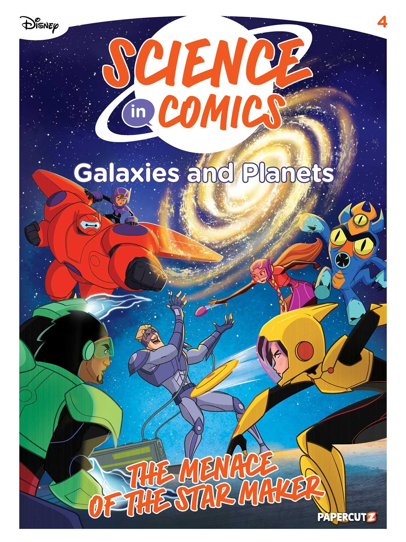 Disney Science in Comics: Galaxies and Planets: The Menace of the Star Maker: 4