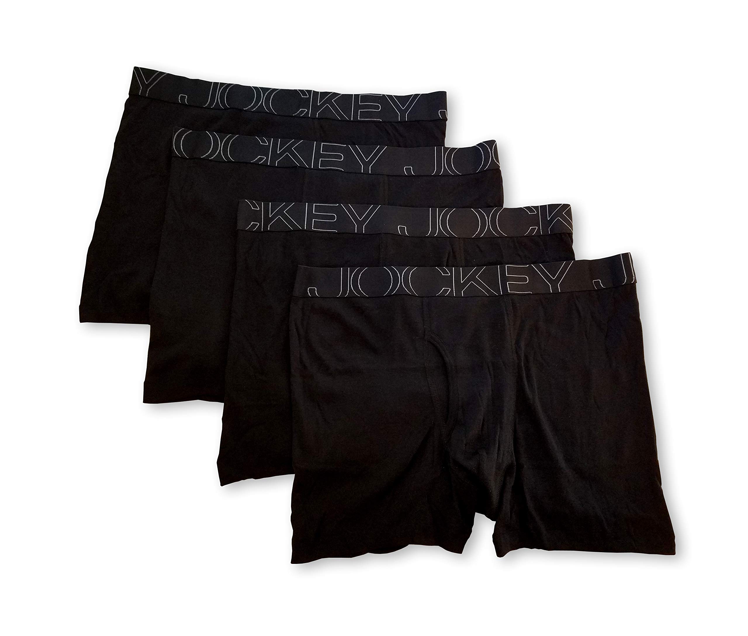Jockey Men's Underwear ActiveBlend Boxer Brief - 4 Pack