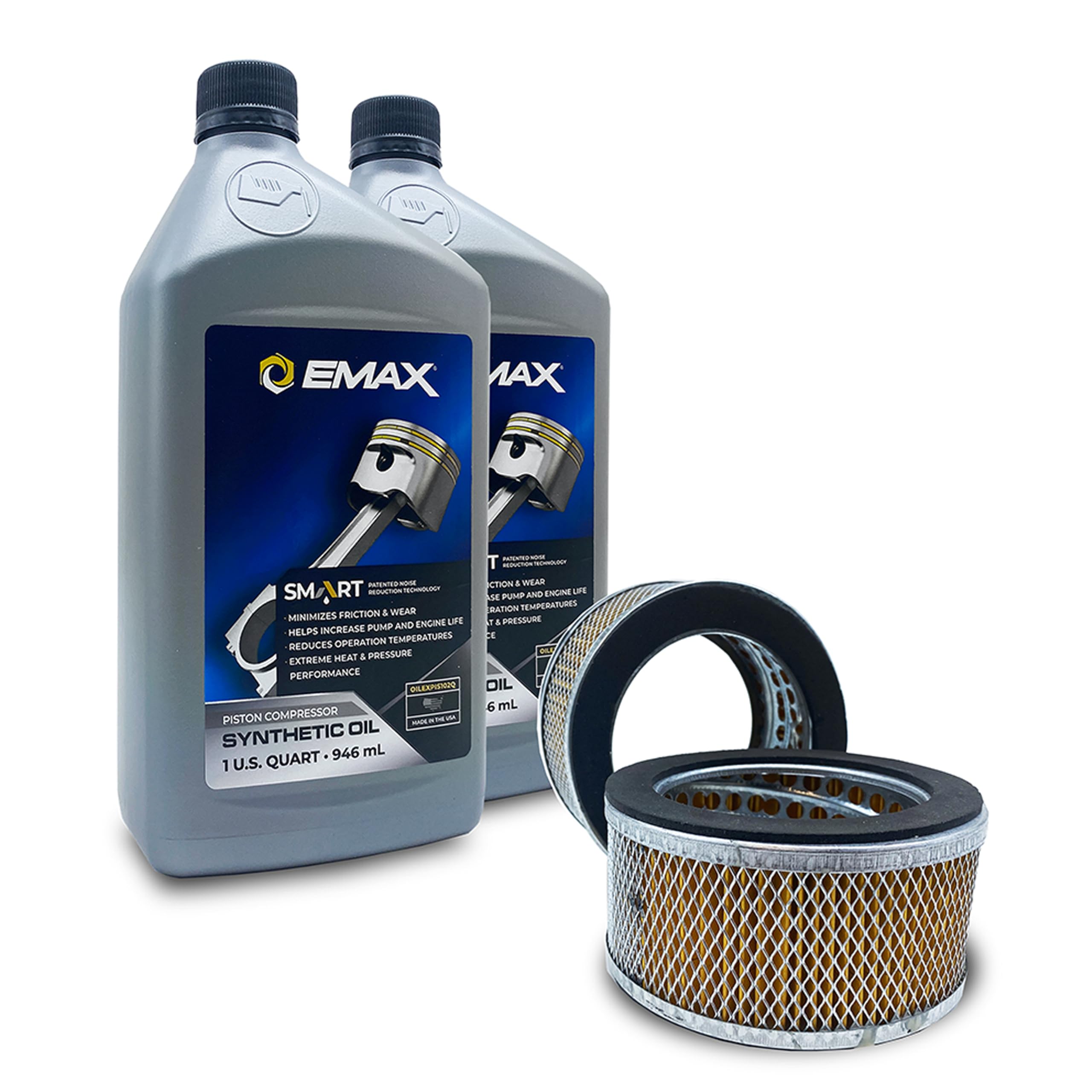 Kit de mantenimiento EMAX EFKIT008WBS con aceite inteligente y filtros