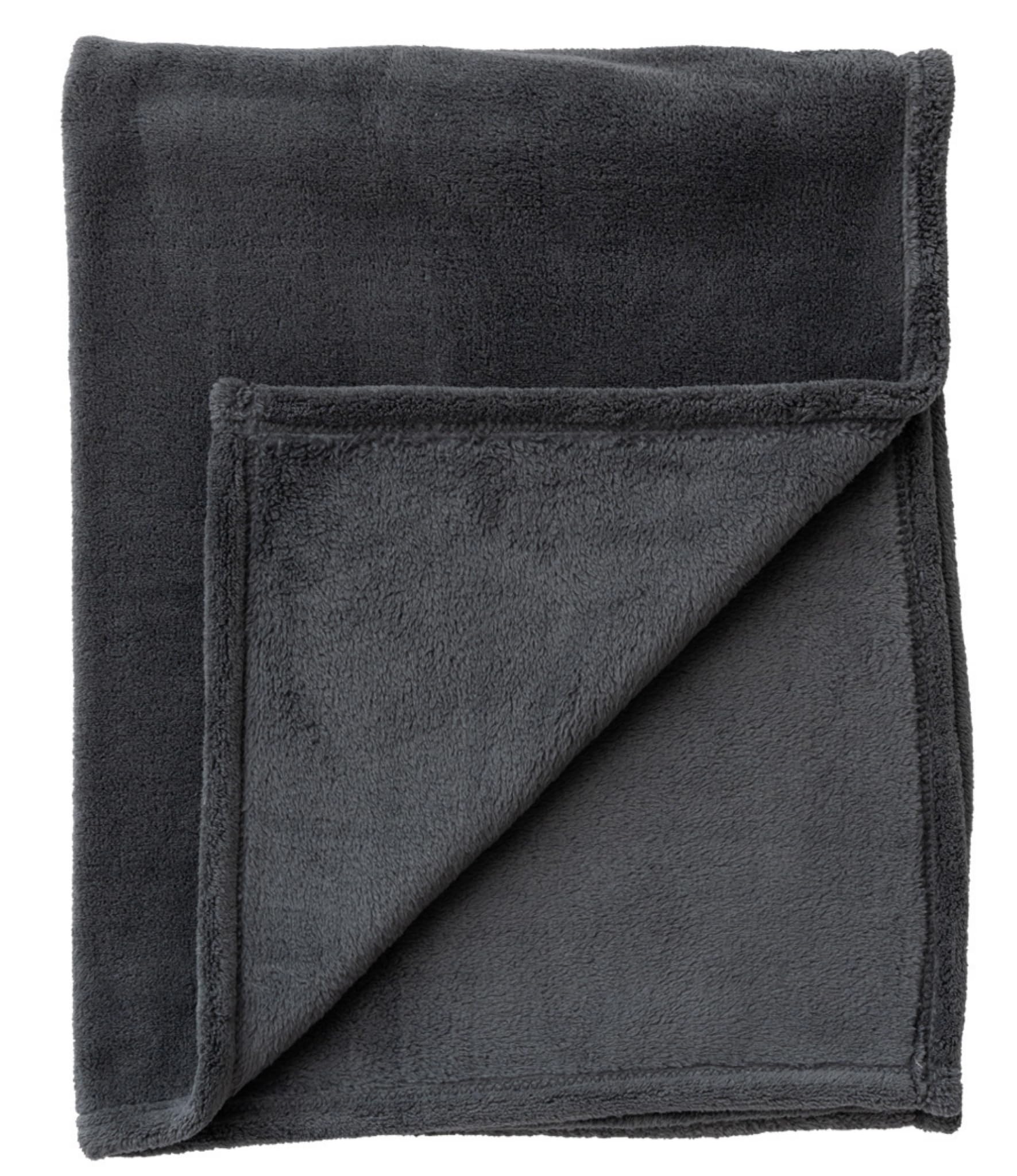 Personalised Dog Blanket Custom Embroidered Pet Name for Dogs & Cats Soft Washable Fleece Gift for Pet Owners, New Puppies Fluffy Fleece Puppy Gift (Charcoal, 100 x 150 cm)