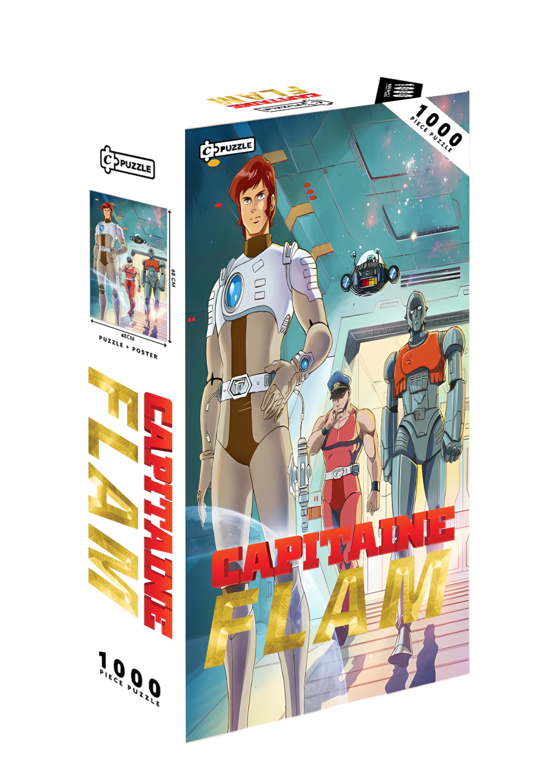 Capitaine Flam - Puzzle 1000 pièces