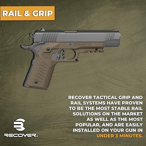 Miniatura 5 de Sistema de agarre y riel Recover Tactical CC3 H 1911