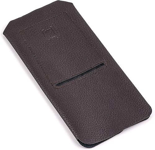 Miniatura 8 de Dockem Minima - Funda tipo cartera para iPhone 11 y iPhone XR (modelos de iPhone de 6.1 pulgadas), funda sintética ultradelgada de piel vegana con