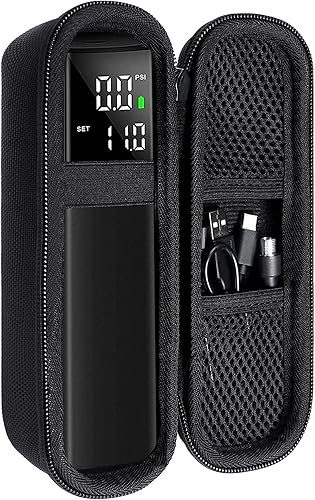 co2CREA Estuche rígido compatible con bomba de bola eléctrica Pumteck, bomba de aire inteligente, inflado rápido portátil