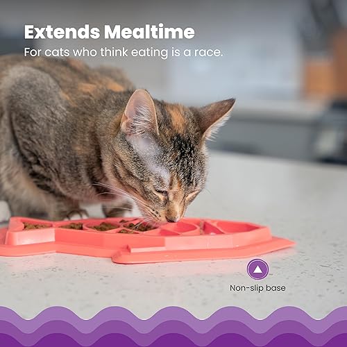 Miniatura 3 de Petstages rompecabezas interactivos para gatos, alimentador lento y juguetes dispensadores de bocadillos