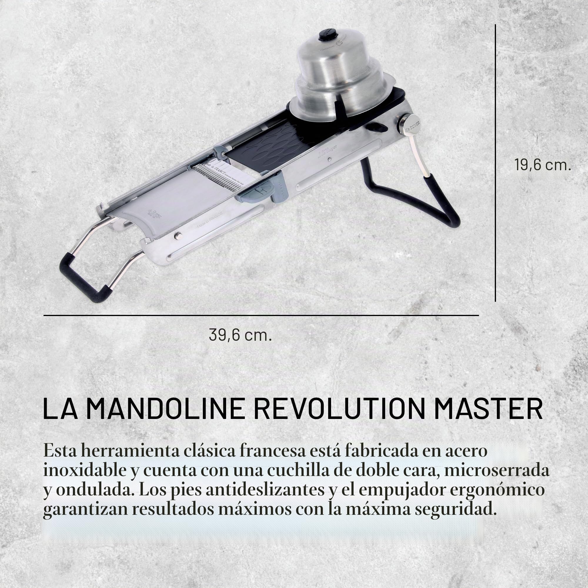 De Buyer, MANDOLINE REVOLUTION MASTER,39,5 x 19,5 x 14 cm-2012.41