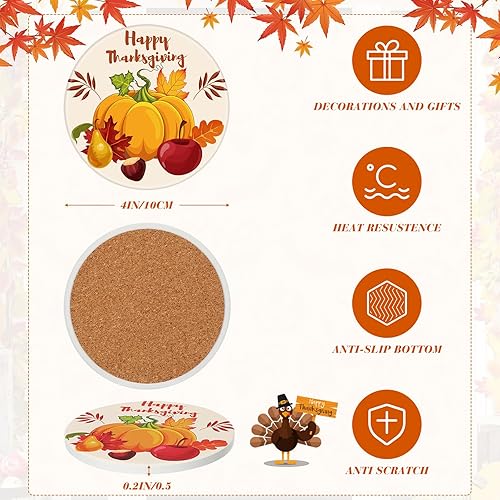 Miniatura 2 de 6 posavasos para el día de San Patricio con soporte, posavasos absorbentes de cerámica, posavasos para bebidas para inauguración de la casa,