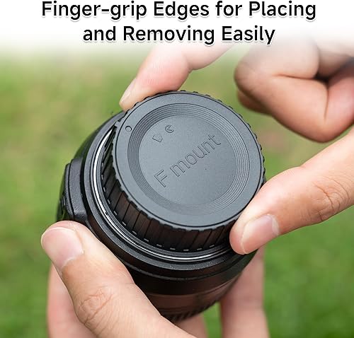 Miniatura 3 de Tapa de lente trasera y tapa de cuerpo para cámara Nikon F D3500 D3400 D3300 D3200 D3100 D3000 D7500 D7200 D7100 D5600 D5500 D5300 D5200 D5200 D5600