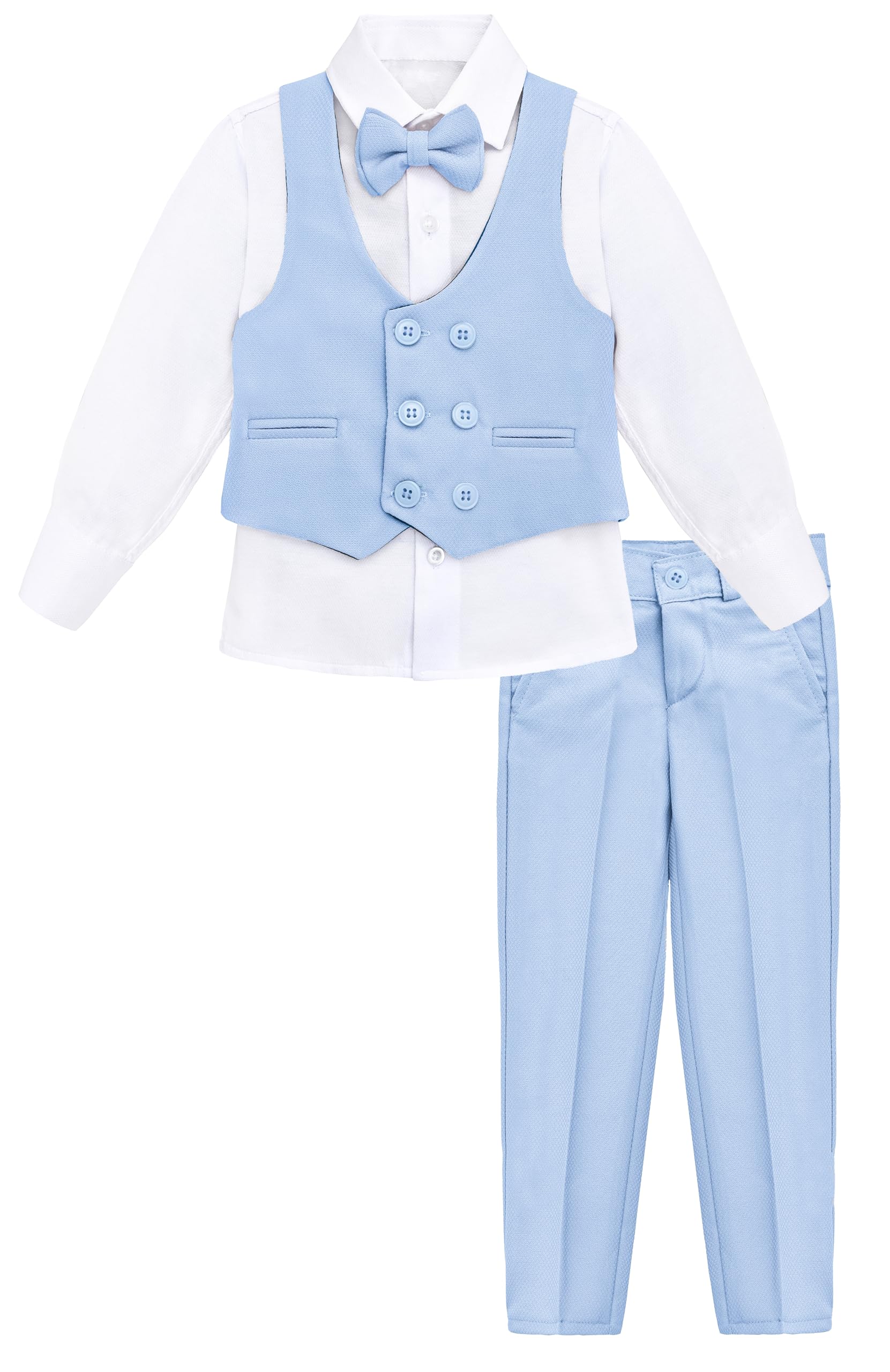 Lilax Set di Pantaloni Eleganti da Lavoro Bambini e Ragazzi