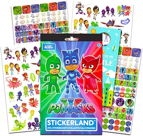 Miniatura 3 de Disney Pegatinas PJ Masks - Más de 295 pegatinas