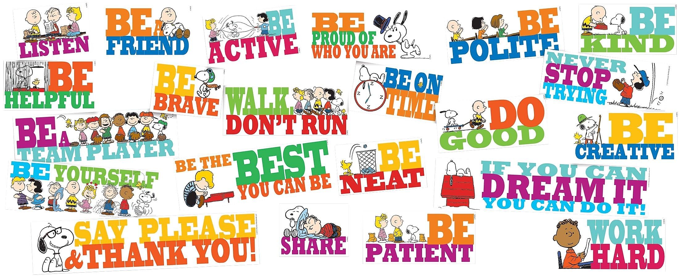 Eureka EU-847542 Peanuts Quotes BB Set