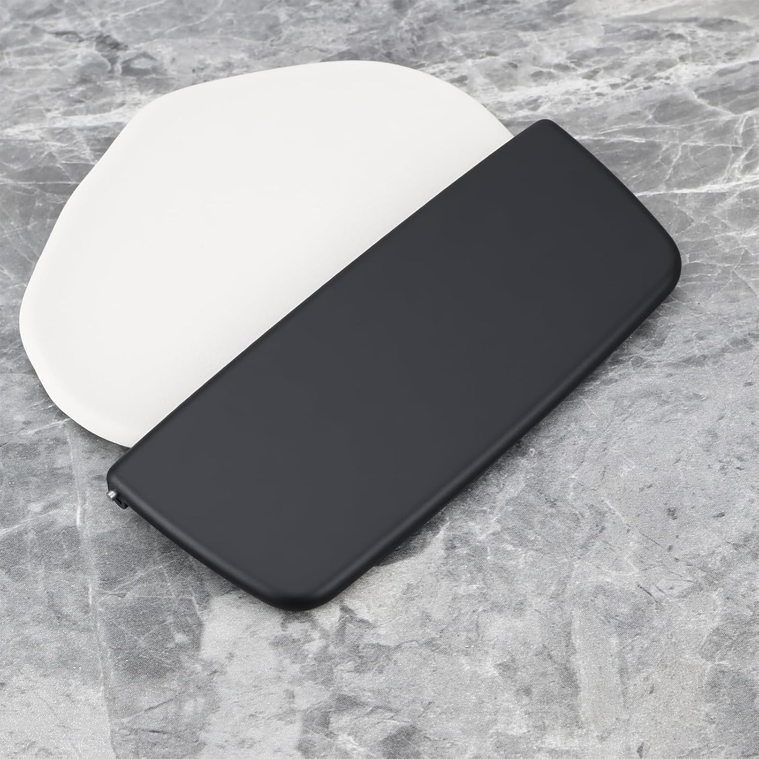 Black Sun Visor Mirror Cover 981731031 Compatible with Porsche 911 Boxster Cayman 981 982