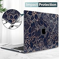 Vista 68 de TWOLSKOO for M4 MacBook Air 13.6 inch Case 2025-2022 Release M4 A3240 M3 A3113 M2 A2681, Plastic Hard Shell & Screen Protector & Keyboard Cover &