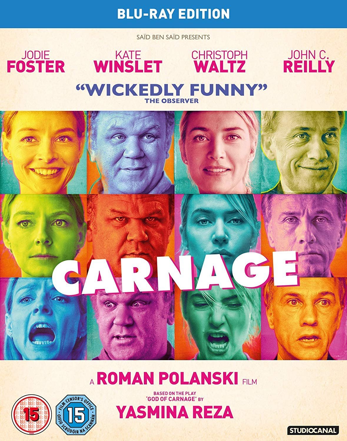 Carnage [15] Blu-ray