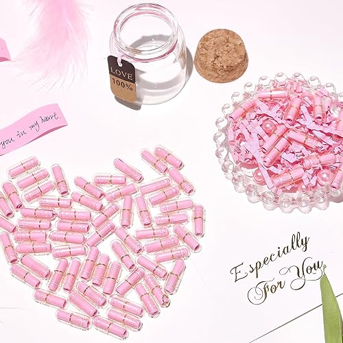 Miniatura 37 de Tintnut Regalo de San Valentín para novio/novia, letras de cápsula, 30 unidades, mensaje de amor, letras de amor, píldoras de mensaje, regalo medio