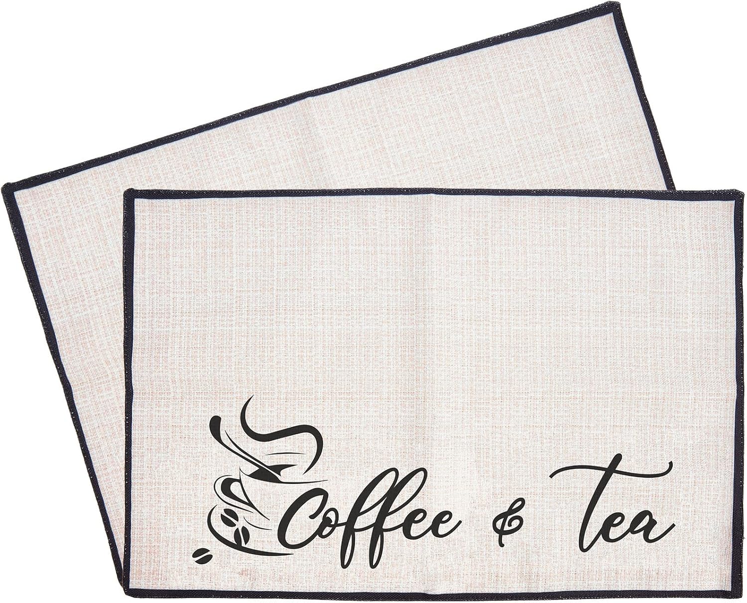 CRASPIRE Coffee Bar Mat 2pcs Coffee Maker Mat for Coffee