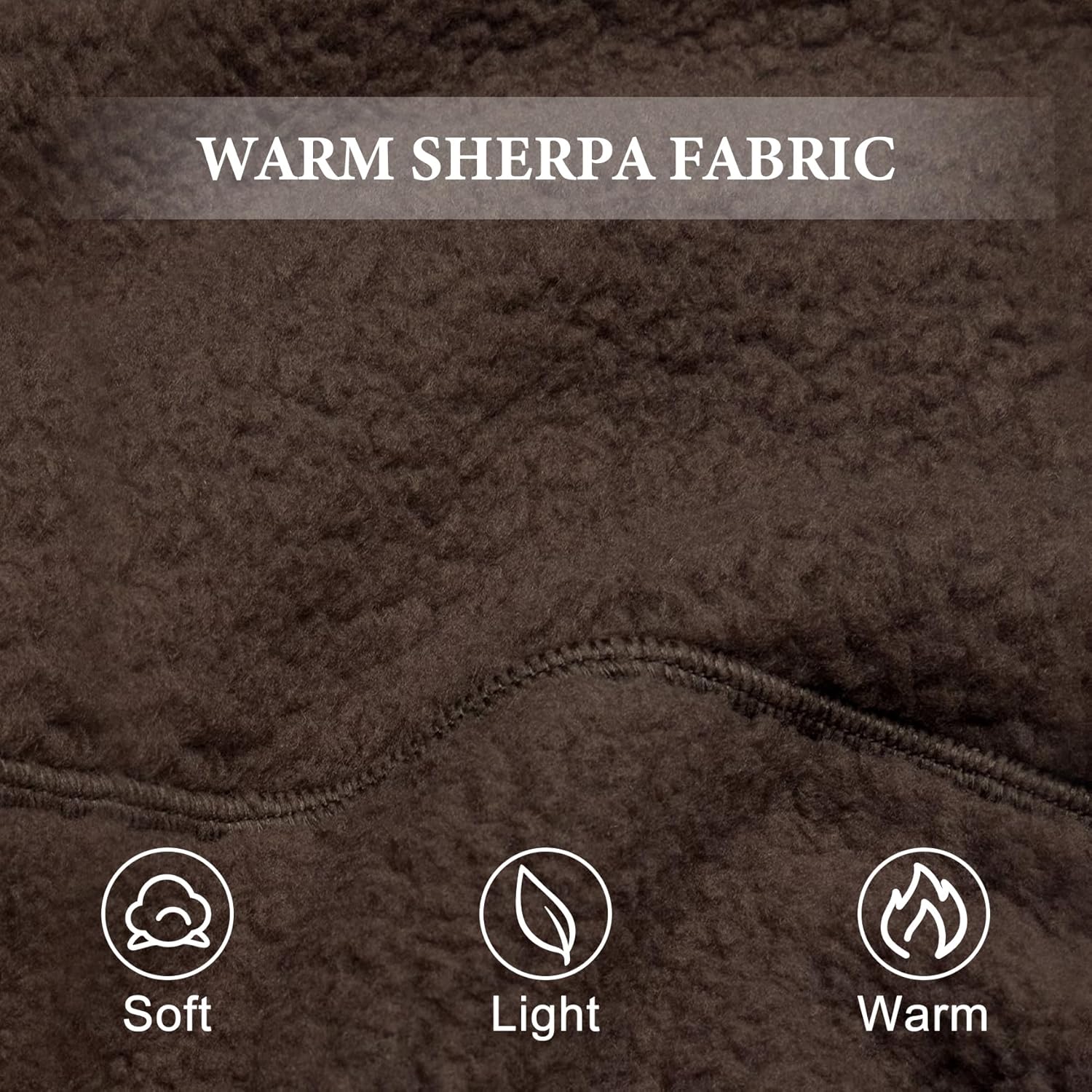 Womens Fleece Sweatshirts Cropped Half Zip Fuzzy Warm Sherpa Pullover Varsity Jackets with Zipper Pockets