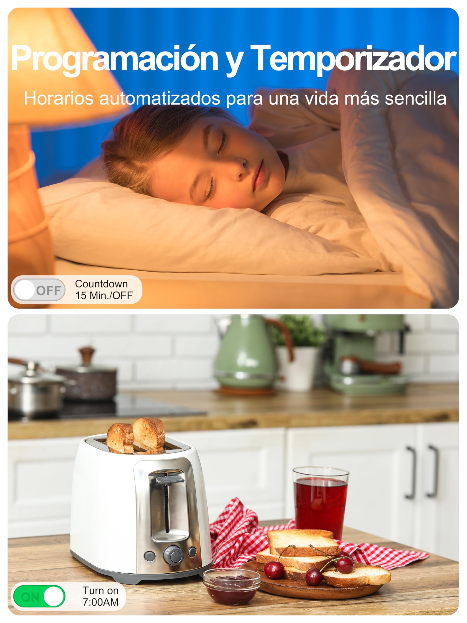 EIGHTREE Zigbee - Enchufe inteligente con medición de consumo de energía | 16 A, repetidor Zigbee, requiere hub, compatible con Home Assistant, SmartThings, Alexa, programación y temporizador