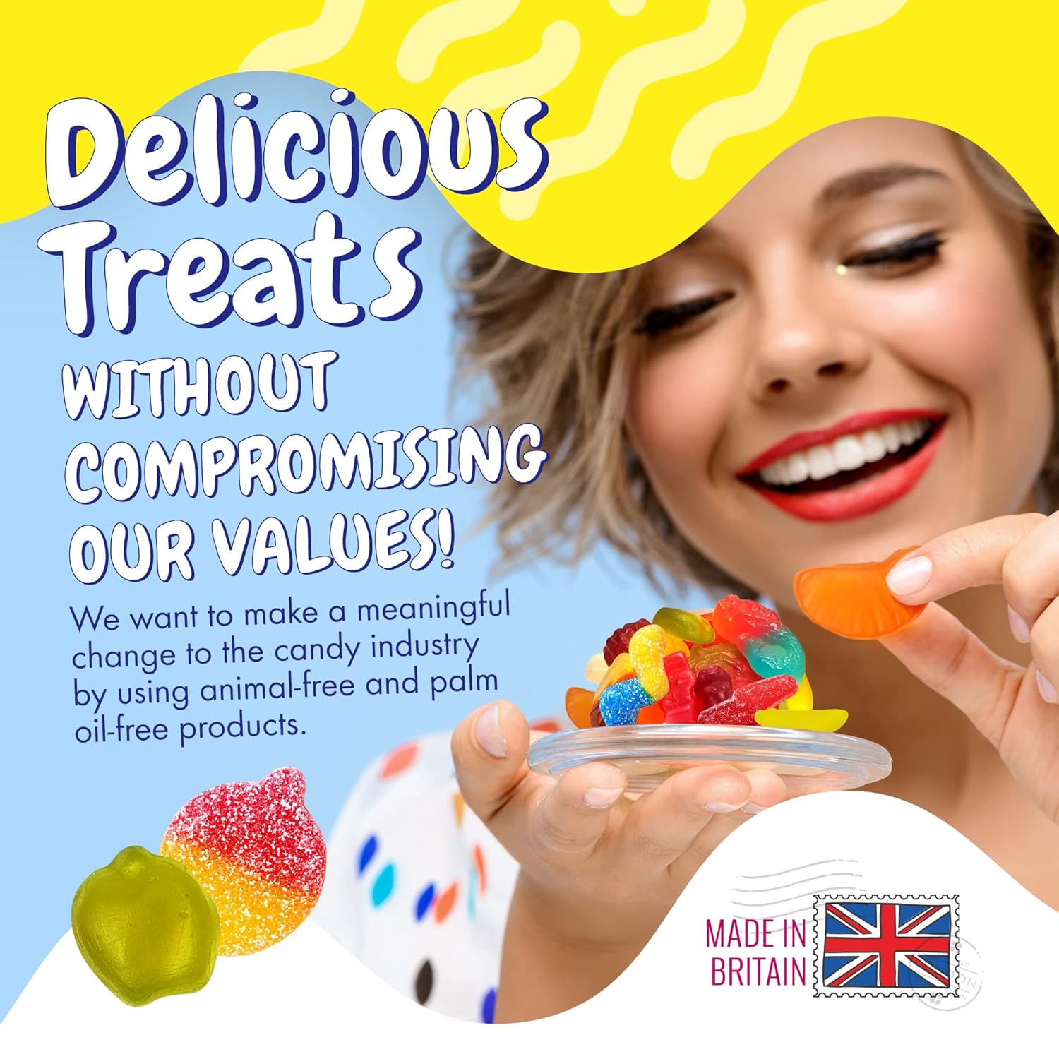 Buy Sweet Yourself Vegan Gummies Variety Mix Sour and NonSour Vegan
