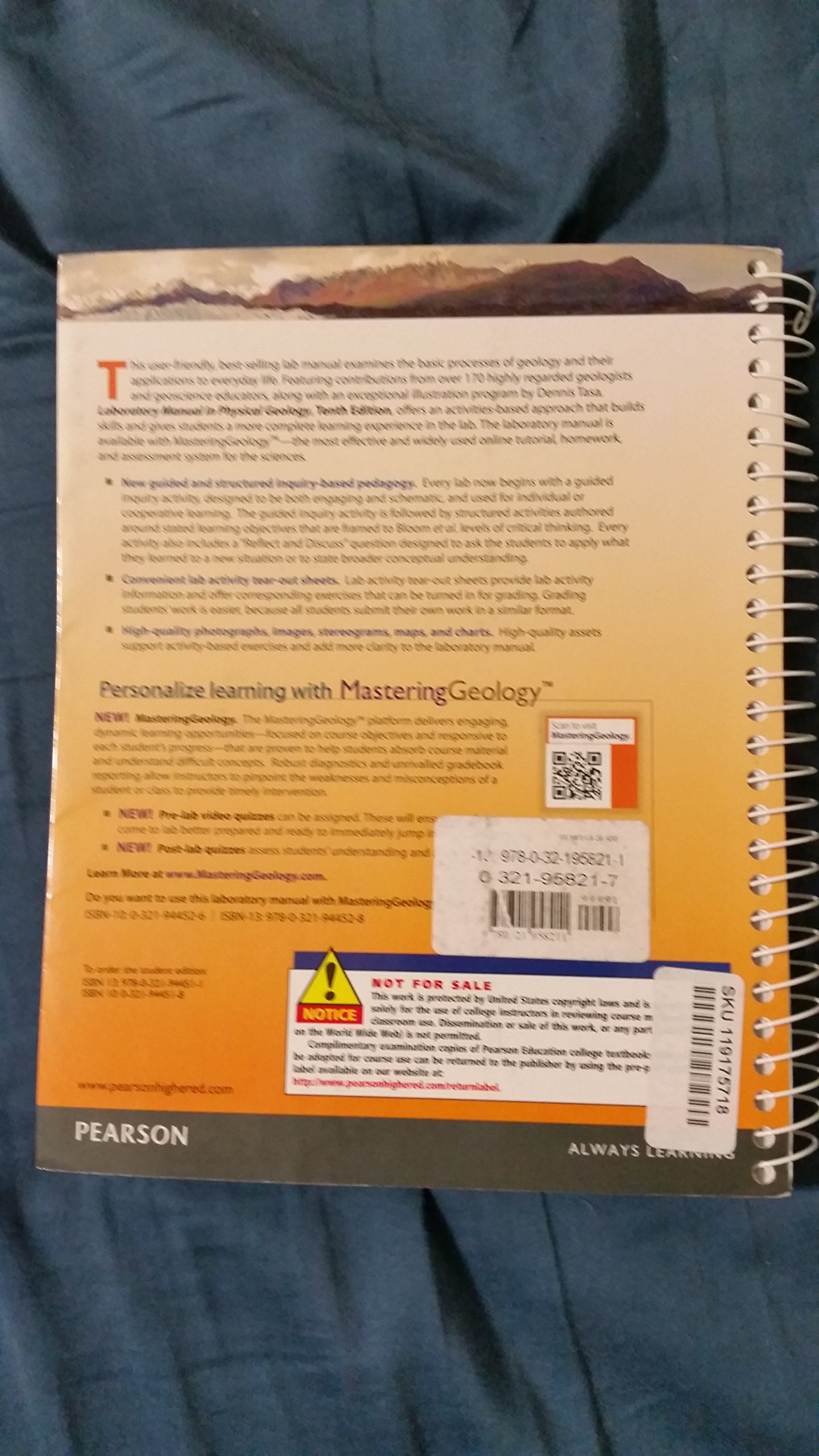 Laboratory Manual in Physical Geology (10th Edition) - Image 2