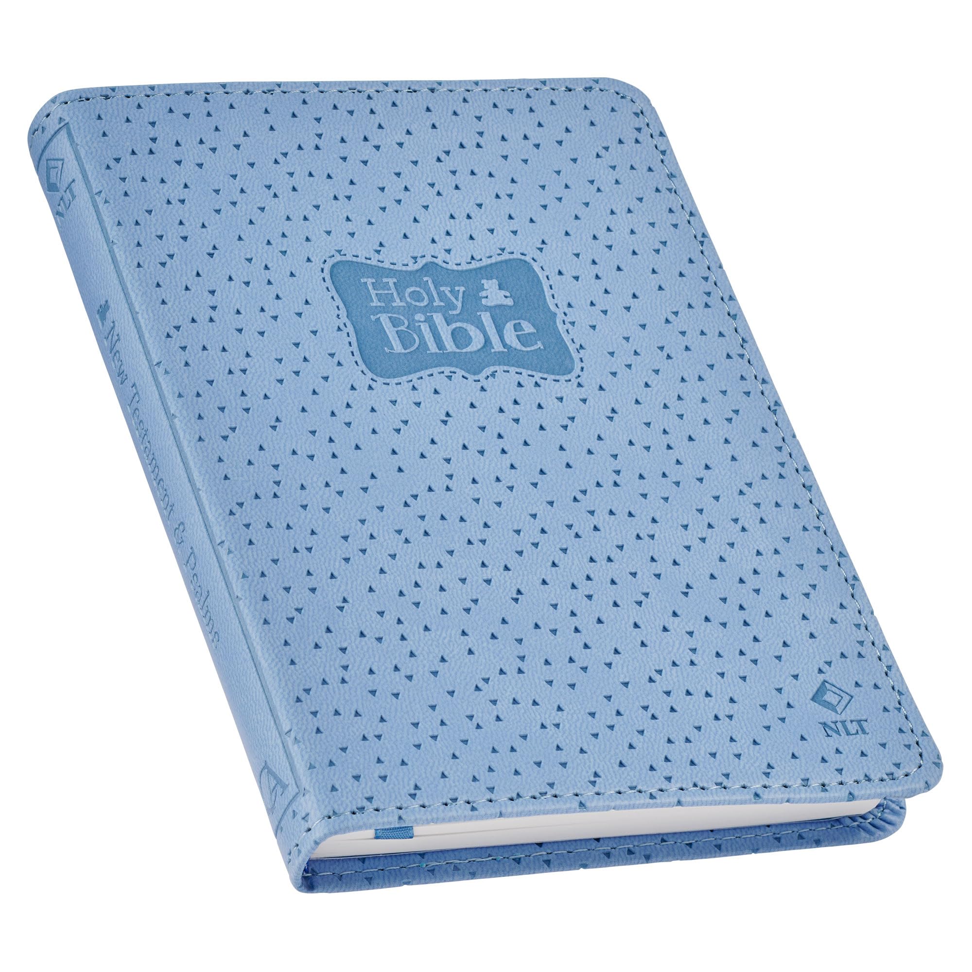 NLT New Testament with Psalms Keepsake Holy Bible for Baby Boys, New Living Translation, Blue (NLT Baby Keepsake NT Psalms Edition)